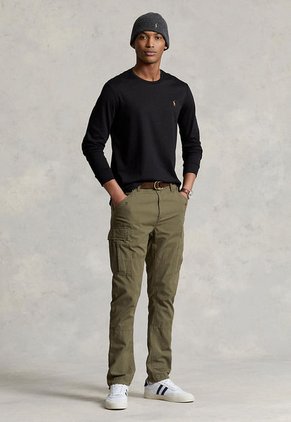 Camiseta Manga Larga Negro Polo Ralph Lauren