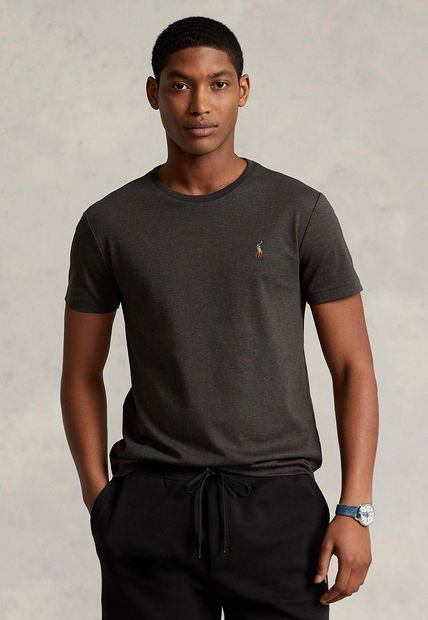 Camiseta Gris Polo Ralph Lauren