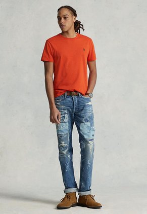 Camiseta Naranja-Verde Polo Ralph Lauren