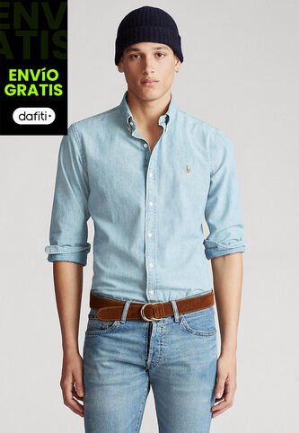 Camisa Azul Polo Ralph Lauren Polo Ralph Lauren