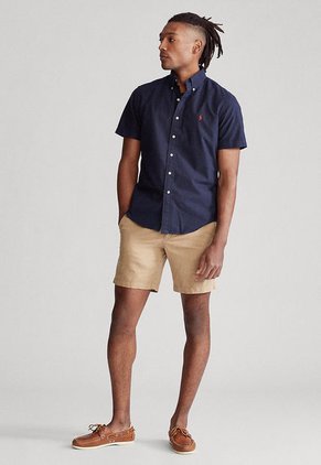 Camisa Azul Oscuro-Rojo Polo Ralph Lauren