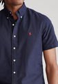 Camisa Azul Oscuro-Rojo Polo Ralph Lauren de Polo Ralph Lauren