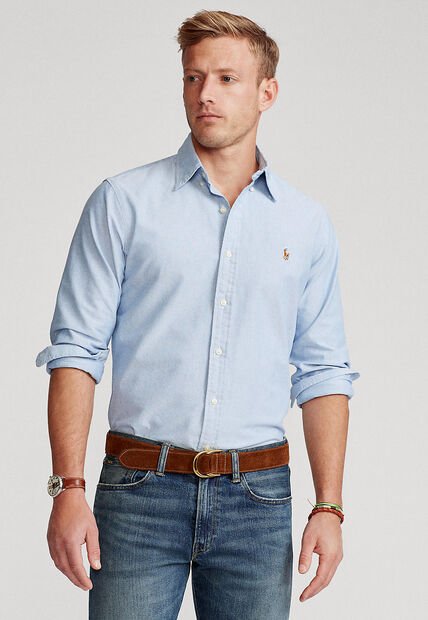 Camisa Azul Polo Ralph Lauren