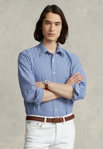 Camisa Azul-Blanco Polo Ralph Lauren Polo Ralph Lauren