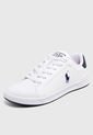 Tenis Lifestyle Blanco-Azul  Polo Ralph Lauren Jr Heritage Court II de Polo Ralph Lauren