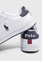 Tenis Lifestyle Blanco-Azul  Polo Ralph Lauren Jr Heritage Court II de Polo Ralph Lauren