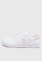 Tenis Lifestyle Blanco-Rosa Polo Ralph Lauren Jr de Polo Ralph Lauren