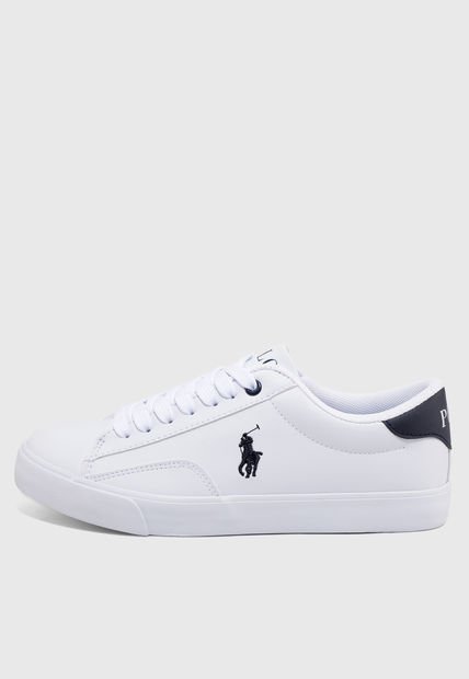 Tenis Lifestyle Lifestyle Blanco-Azul Polo Ralph Lauren Jr Theron V