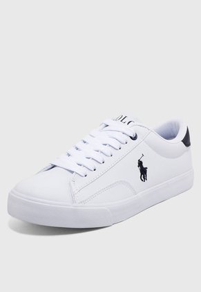 Tenis Lifestyle Lifestyle Blanco-Azul Polo Ralph Lauren Jr Theron V