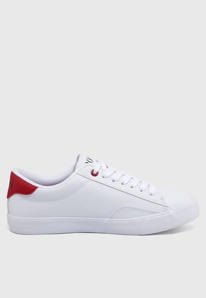 Tenis Lifestyle Blanco-Rojo Polo Ralph Lauren Jr Theron V