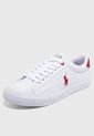 Tenis Lifestyle Blanco-Rojo Polo Ralph Lauren Jr Theron V de Polo Ralph Lauren