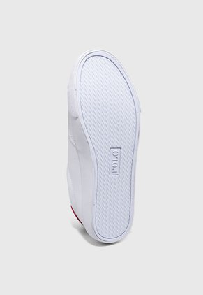Tenis Lifestyle Blanco-Rojo Polo Ralph Lauren Jr Theron V