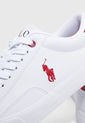 Tenis Lifestyle Blanco-Rojo Polo Ralph Lauren Jr Theron V de Polo Ralph Lauren