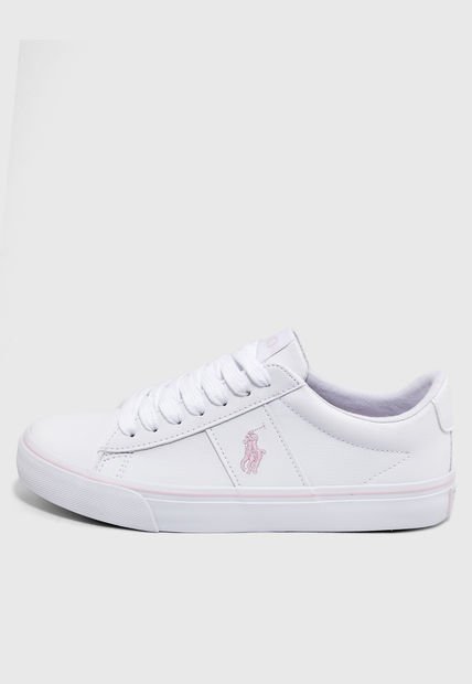 Tenis Lifestyle Blanco-Rosa Polo Ralph Lauren Jr Sayer