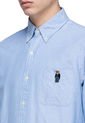 Camisa Azul Polo Ralph Lauren Cu Bd Pkt Sp de Polo Ralph Lauren