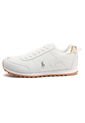 Tenis Blanco-Dorado Polo Ralph Lauren de Polo Ralph Lauren