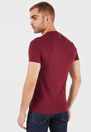 Camiseta Vinotinto-Azul Polo Ralph Lauren