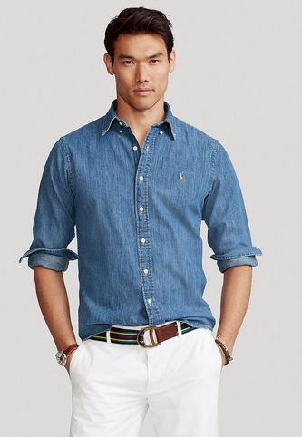 Camisa Azul Denim Polo Ralph Lauren Polo Ralph Lauren