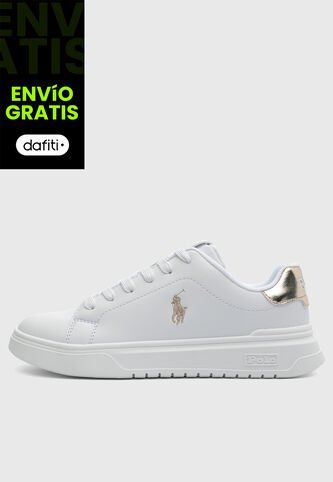 Tenis Lifestyle POLO RALPH LAUREN Jr. Heritage Court Blanco Polo Ralph Lauren