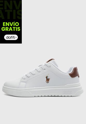 Tenis Lifestyle POLO RALPH LAUREN Jr. Heritage Court Blanco Polo Ralph Lauren
