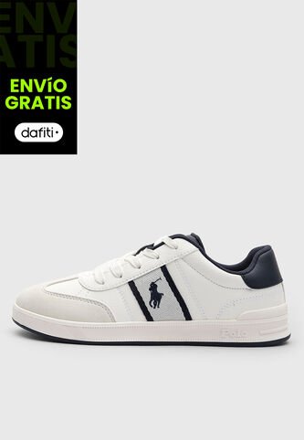 Tenis Lifestyle POLO RALPH LAUREN Jr. Heritage Court III Blanco Polo Ralph Lauren