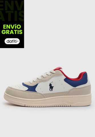 Tenis Lifestyle POLO RALPH LAUREN Jr. Masters Court II Beige Polo Ralph Lauren