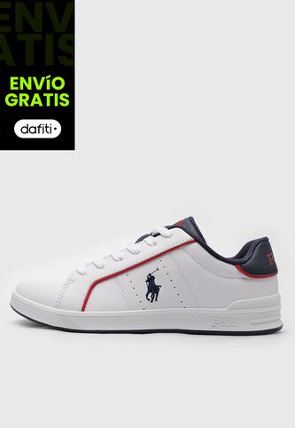 Tenis Lifestyle POLO RALPH LAUREN Jr. Heritage Court III Blanco Polo Ralph Lauren