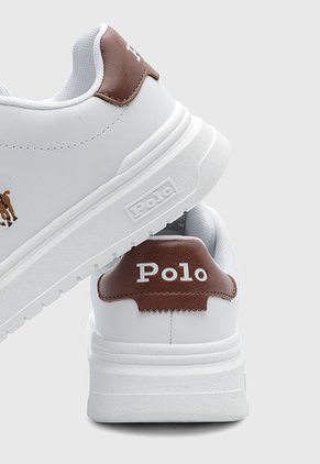 Tenis POLO RALPH LAUREN Heritage Court Super Blanco