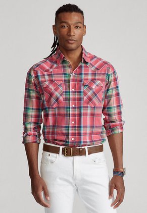 Camisa Rosado-Azul-Blanco Polo Ralph Lauren