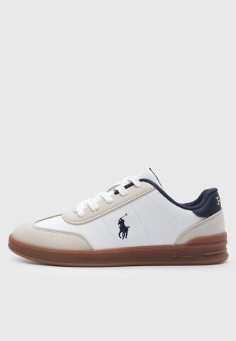 Tenis Casual POLO RALPH LAUREN Jr. Hollis Blanco Polo Ralph Lauren