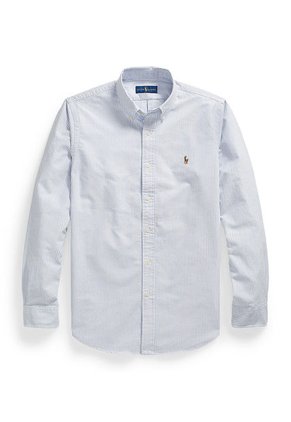 Camisa Blanco-Azul Polo Ralph Lauren