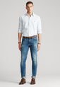 Camisa Blanco-Azul Polo Ralph Lauren de Polo Ralph Lauren