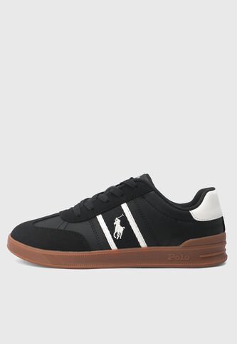Tenis Lifestyle POLO RALPH LAUREN Jr. Heritage Court Negro Polo Ralph Lauren
