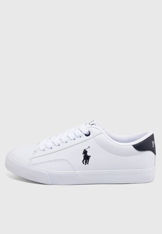 Tenis Lifestyle Polo Ralph Lauren Jr Theron V Blanco Polo Ralph Lauren