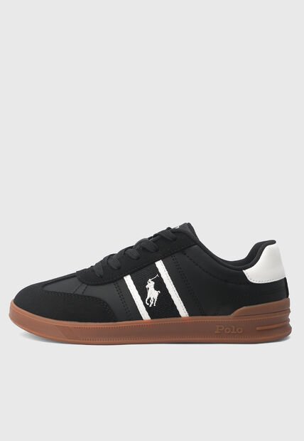 Tenis POLO RALPH LAUREN Heritage Court Negro Jr.