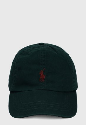 Gorra Verde Oscuro-Vinotinto Polo Ralph Lauren