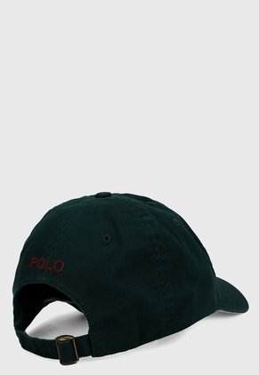 Gorra Verde Oscuro-Vinotinto Polo Ralph Lauren