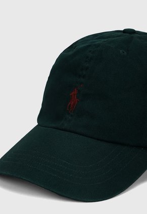 Gorra Verde Oscuro-Vinotinto Polo Ralph Lauren