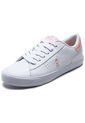 Tenis Blanco-Rosa Polo Ralph Lauren de Polo Ralph Lauren