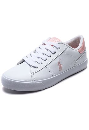 Tenis Blanco-Rosa Polo Ralph Lauren