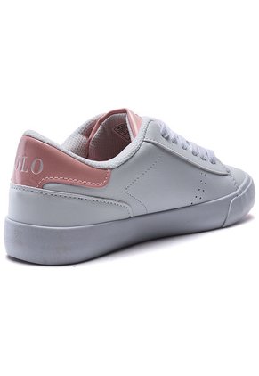 Tenis Blanco-Rosa Polo Ralph Lauren