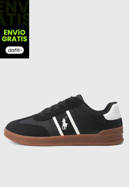 Tenis POLO RALPH LAUREN Jr. Heritage Court Negro