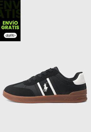 Tenis POLO RALPH LAUREN Jr. Heritage Court Negro
