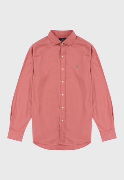 camisa rosa ralph lauren