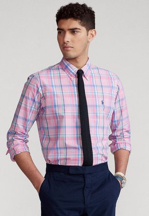 Camisa Rosa-Azul Polo Ralph Lauren