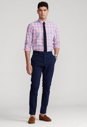 Camisa Rosa-Azul Polo Ralph Lauren