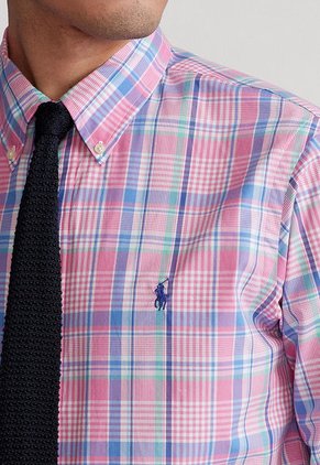 Camisa Rosa-Azul Polo Ralph Lauren