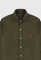 Camisa Verde Oliva Polo Ralph Lauren de Polo Ralph Lauren