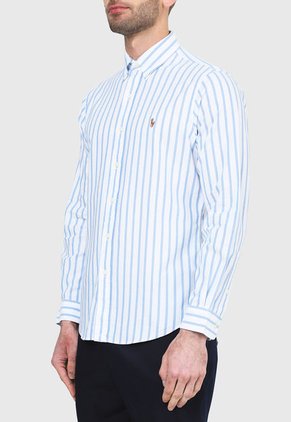 Camisa Azul-Blanco Polo Ralph Lauren