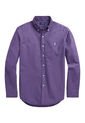 Camisa Violeta-Blanco Lili Pink de Polo Ralph Lauren